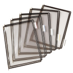 Registerlomme A4 Tarifold Sort 114037