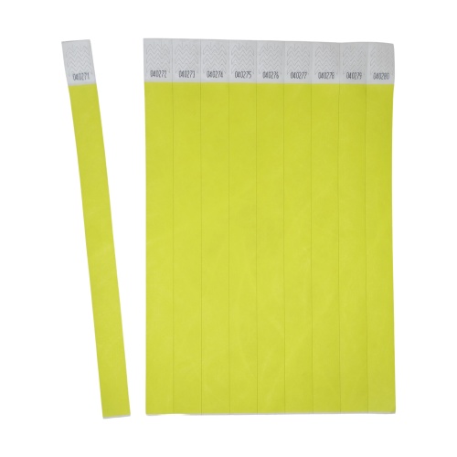 Avery adgangsarmbånd i Tyvek materiale