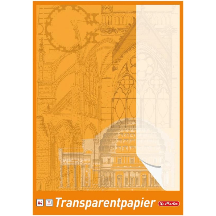 Blok med millimeterark + 30 ark transparent papir - Image 1