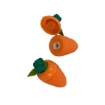 Viskelæder/Blyantspidser Gulerod