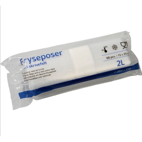 Frysepose 2 ltr. Abena cater-Line 15×35 cm. (60 stk./rulle) Frysepose 2 liter