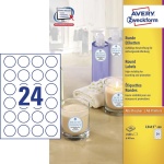 Etiket Avery Ø40 mm. hvid L3415-100