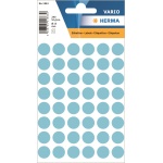 Etiketter Herma Vario1863 Ø13 mm. 240 stk. lys blå