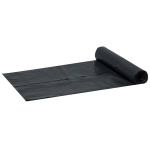 Plastsæk sort 750x1150 mm. 125 Liter, 50my. 10 poser/rulle 3367