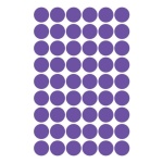 Etiketter Avery 3115 Ø12 mm. 270 stk. Violet - Image 2