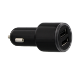 Oplader til cigartænder 12V - 2xUSB Universal QTrek