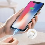USB-C laderkabel L2T USB-A til USB-C 2 meter hvid - Image 3