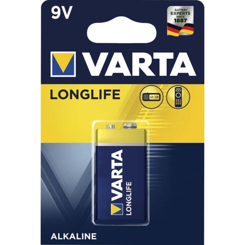 Batteri Varta Longlife 9V 6LP3146
