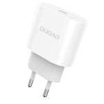 Dudao Adapter A8SEU Quick Charger 20W til USC-C (hvid)