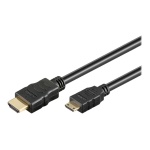 HDMI 1.4 Logilink kabel med internet, sort (3,0 mtr.)