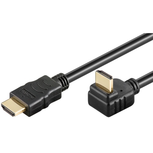 HDMI Kabel 2.0 goobay han med internet 270° vinklet 4K (1,5 mtr.)