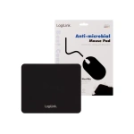 Musemåtte LogiLink® Anti-microbial 19x23 cm. Sort - Image 2