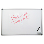 Whiteboardtavle 60x45 cm. Twin 5410
