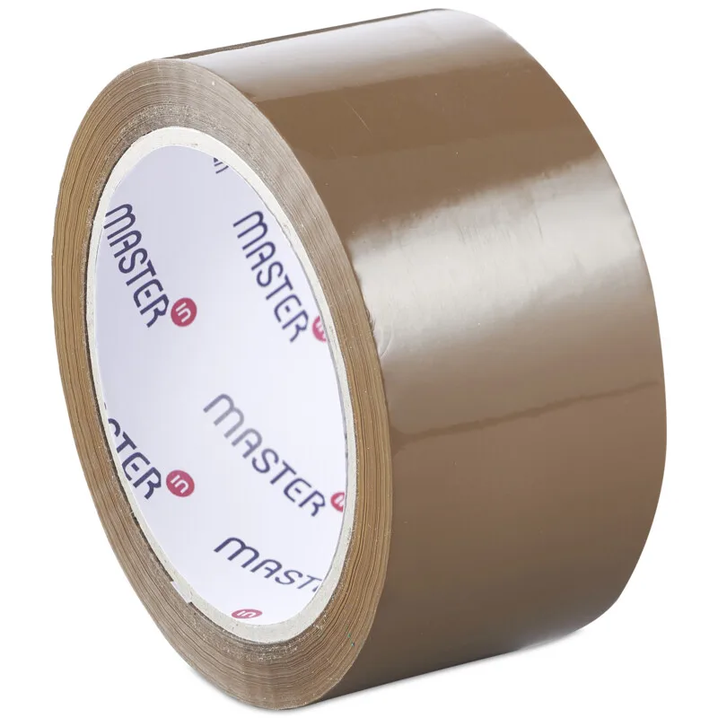 Pakketape Master’In PP28 Brun 48 mm. x 66 mtr. støjsvag Pakketape Master'In PP28 Brun 48 mm. x 66 mtr. støjsvag - Image 1
