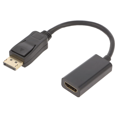 Adapterkabel goobay Displayport til HDMI 20 cm.