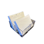 Kartotekskasse til A6 kort, klar plast - Image 3