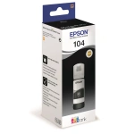 Inkjet Bottle Epson 104 Eco tank Black (65 ml.)