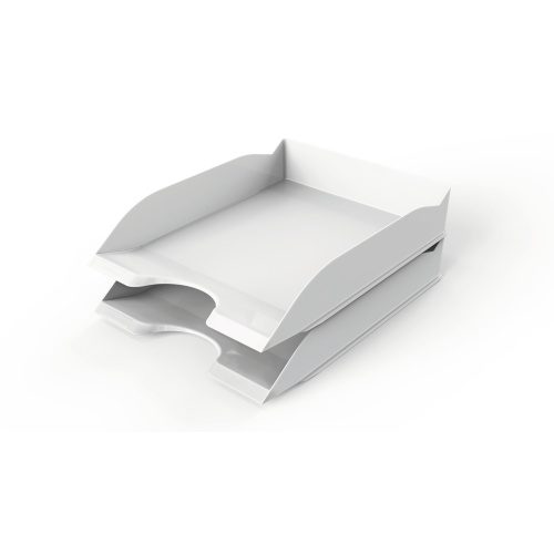 Brevbakke A4 hvid stabelbar Durable Basic