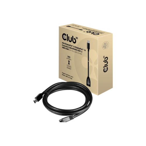 Club 3D kabel Mini DisplayPort han -> 20 pin DisplayPort hun 1 mtr. CAC-1121