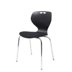 Kantine-Konferencestol m/sædepolster m/alu stel