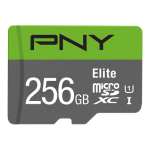 Hukommelsekort Micro SDXC Elite 256 GB Class 10 m/adapter PNY32131 - Image 2