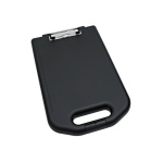 Clipboard A4 m/opbevaringsboks og håndtag, Sort WEDO 576001
