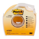 Post-it 658H korrektionstape m/dispenser 25,4 mm. x 17,7 mtr. hvid
