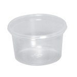 Portionsbæger, ABENA Cater-Line, 4 cm. x Ø7 cm. 80 ml. klar, PP (100 stk)