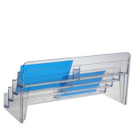 Visitkortholder m/8 rum, transparent - Image 2