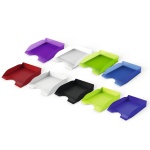 Stabelbar brevbakke A4 dokumentbakke til sortering af papirer og breve op til C4