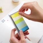 Indexfaner Stick´n 45x15 mm. 6 pastel-farver (180 stk.) 21597 - Image 2