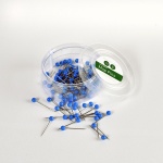 Kortnåle BNT 15 mm. Ø4mm. blå (100 stk.) 746100 - Image 2