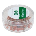 Kortnåle BNT 15 mm. Ø4 mm. rød (100 stk.)