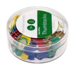 Tegnestifter BNT ass. farver m/flad hoved 100 stk.