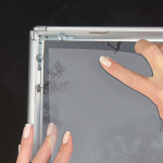 Snapramme 50x70 cm., alu ramme Twin light 5353-11 - Image 3