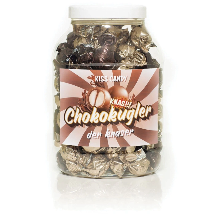 Chokolade kugler m/vanilje knas 1000 gr. (KC4008) - Image 1