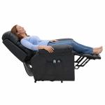 Elektrisk løftestol Visby med 8 punkts massage og sædeløft