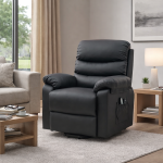 Elektrisk løftestol Visby med 8 punkts massage og sædeløft