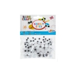 Bevægelige øjne 120 stk. ass. str.