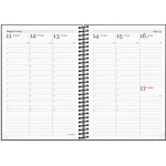 Ugekalender 2025 højformat matsort genbrugspap - Image 2
