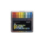 Penol Softbrush tegne markers (36-pak)