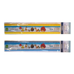 Lineal 20 cm. m/ ANGRY BIRDS (gul eller blå)