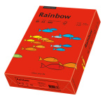 Kopipapir A4, 80 gr. Rainbow Rød 500 ark (28)