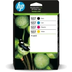 Blækpatroner HP 937 BK,C,M,Y (4-pak)