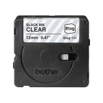 Brother tape P-Touch Btag-131 12 mm. black/clear (4 mtr) - Image 2