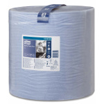 Aftørringspapir Tork Plus W1 2-lags blå 36,5 cm. x 510 meter 130050