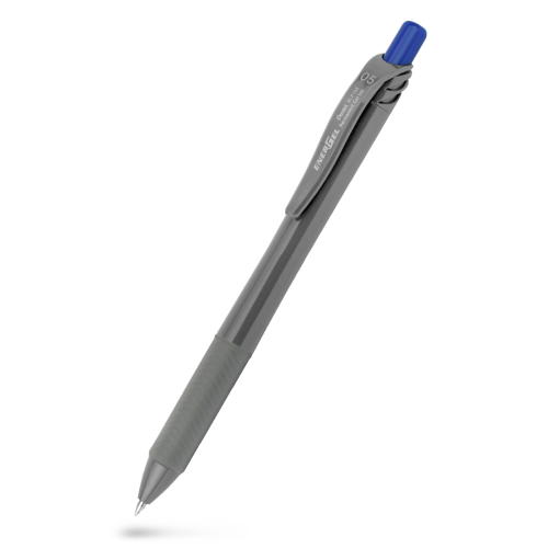 Pentel Energel BLP105 dokumentpen med blå vandfast og dokumentægte gelblæk