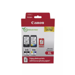 Blækpatroner Canon PG545XL / CL546XL (sort+farve) Incl. 50 ark fotopapir