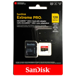 SanDisk hukommelseskort Extreme Pro micro SDXC 128 GB.