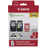 Blækpatroner Canon PG540L/CL541XL (2-pak) incl. 50 ark fotopapir